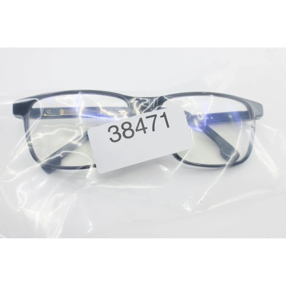 Republica Albany Black Rectangular Eyeglass Frames 56-17-140 SL Mens Womens